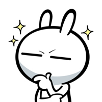 样子多变的兔斯基简约qq头像图片