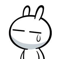 样子多变的兔斯基简约qq头像图片