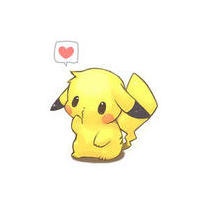 可爱超萌的卡通皮卡丘头像图片