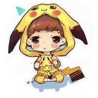 可爱超萌的卡通皮卡丘头像图片