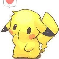 可爱超萌的卡通皮卡丘头像图片