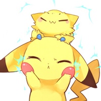 超萌又可爱的卡通皮卡丘头像大全