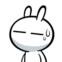 可爱搞笑的qq卡通兔斯基头像欣赏