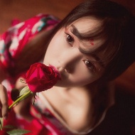 性感露肩美女qq唯美古风和服头像图片