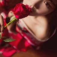 性感露肩美女qq唯美古风和服头像图片