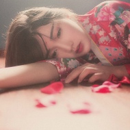 性感露肩美女qq唯美古风和服头像图片