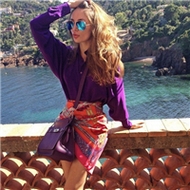 潮流时尚的微信欧美女生头像大全