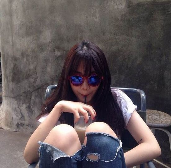 明眸皓齿的qq空间女生头像图片