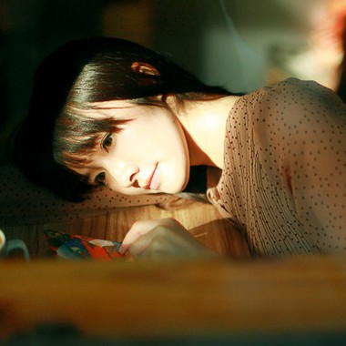 清纯漂亮的氧气美女微博头像图片