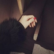 都市美眉时尚自拍微信头像图片