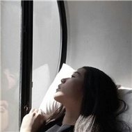 文静伤感的侧脸女生qq意境头像图片