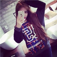 时尚靓丽氧气美女微信自拍头像图片