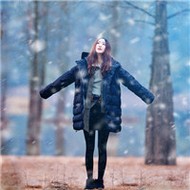 小清新森系女生唯美微信头像图片