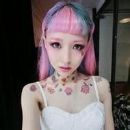 超拽帅气女生自拍qq原宿风头像图片