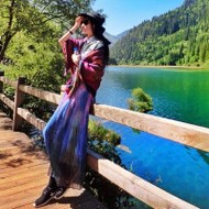 潮流时尚长发美女意境唯美qq头像图片