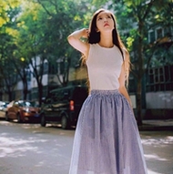 小清新90后美女唯美意境qq头像图片