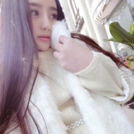 清纯气质女生剪刀手微信头像图片