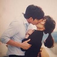 欧美情侣qq接吻微信头像图片大全