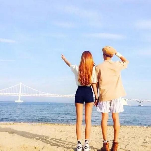 韩范儿qq背影情侣头像图片大全