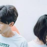 戏水的小清新情侣qq唯美浪漫头像图片