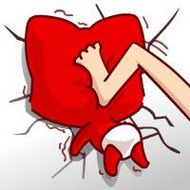 萌萌哒可爱的卡通qq情侣阿狸头像图片