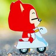 有趣的阿狸和桃子qq卡通情侣头像图片