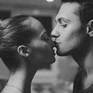 超甜蜜的微信欧美情侣头像图片