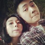 唯美情侣qq接吻头像一男一女图片