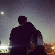 甜蜜幸福的qq情侣头像一男一女图片