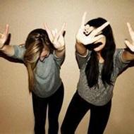 好看的qq卡通女生姐妹头像图片大全