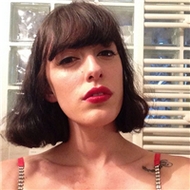 高冷的欧美女生原宿风微信头像图片