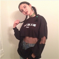 高冷的欧美女生原宿风微信头像图片