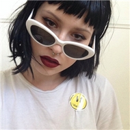 高冷的欧美女生原宿风微信头像图片