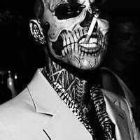 超级邪恶恐怖的微信骷髅头像图片