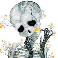 超级邪恶恐怖的微信骷髅头像图片