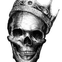 超级邪恶恐怖的微信骷髅头像图片