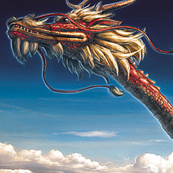 富丽堂皇的古代中国龙头像图片大全