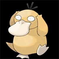 四肢短壮的可爱卡通可达鸭头像图片