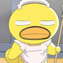 精选可爱的qq表情包可达鸭头像图片