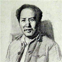 平易近人的qq毛泽东素描头像大全