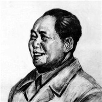 平易近人的qq毛泽东素描头像大全