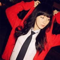 时尚潮流的qq女生红色头像图片