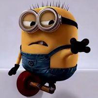 卑鄙的我小黄人大眼萌qq卡通头像图片