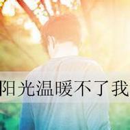 时尚潮流的男生背影qq文字头像图片