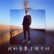 双影的孤独男生带字qq意境头像图片
