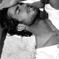 冷酷眼神的欧美成熟男人qq头像图片