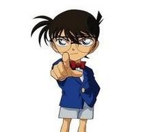 青春活力帅气的动漫人物柯南头像图片