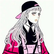 不同风格的卡通女生微信个性头像