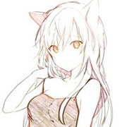 二次元简约动漫女生qq漫画头像图片