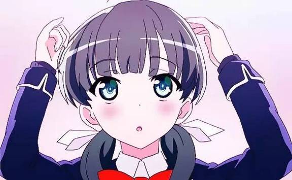 二次元萌系可爱动漫女孩qq头像图片